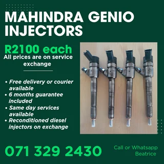 Mahindra Genio Injectors For Sale With Warranty