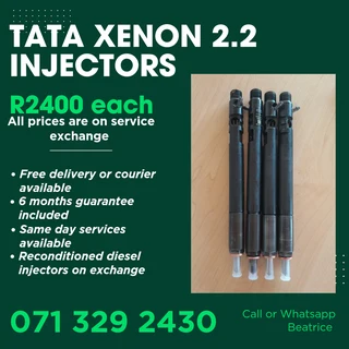 Tata Xenon 2.2 Injectors For Sale With Warranty
