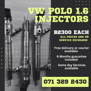 Vw Polo 1.6 Injectors For Sale With Warranty