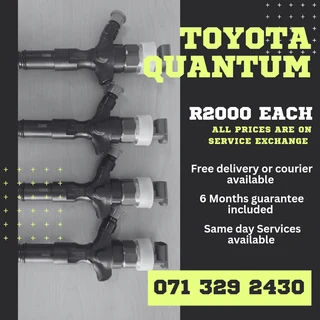 Toyota Quantum Injectors For Sale With Warranty