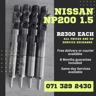 Nissan Np200 1.5 Injectors For Sale With Warranty