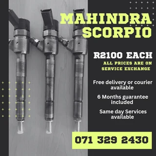 Mahindra Scorpio Injectors For Sale With Warranty