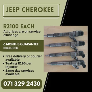 Jeep Cherokee 2.8 Injectors For Sale With Warranty