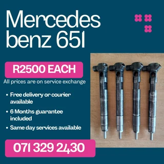 Mercedes Benz 651 Injectors For Sale With Warranty