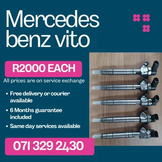 Mercedes Benz Vito Injectors For Sale With Warranty