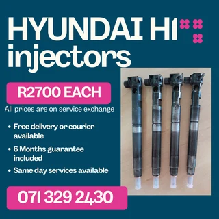 Hyundai H1 Injectors For Sale With Warranty