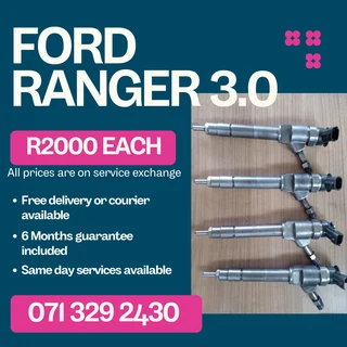 Ford Ranger 3.0 Injectors For Sale With Warranty
