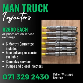 Man Truck Diesel Injectors For Sale With Warranty
