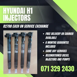 Hyundai H1 Injectors For Sale With Warranty