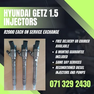 Hyundai Getz 1.5 Injectors For Sale With Warranty