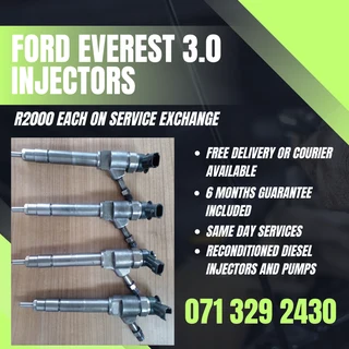 Ford Everest 3.0 Injectors For Sale With Warranty
