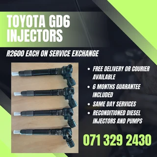 Toyota Gd6 Injectors For Sale With Warranty