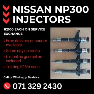 Nissan Np300 Injectors For Sale With Warranty