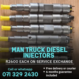 Man Truck Injectors For Sale With Warranty