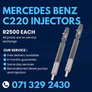 Mercedes Benz C220 Injectors For Sale With Warranty