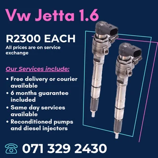Vw Jetta 1.6 Injectors For Sale With Warranty