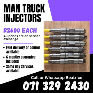 Man Truck Injectors For Sale With Warranty