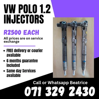 Vw Polo 1.2 Injectors For Sale With Warranty