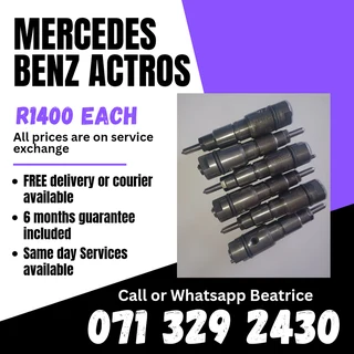 Mercedes Benz Acros Injectors For Sale With Warranty