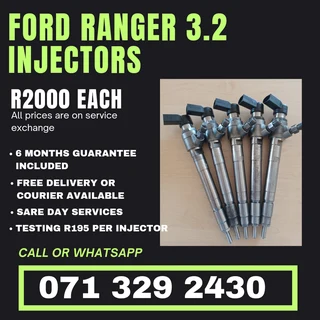 Ford Ranger 3.2 Injectors For Sale With Warranty
