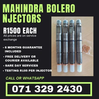 Mahindra Bolero Injectors For Sale With Warranty
