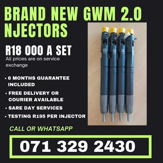 Brand New Gwm 2.0 Injectors For Sale With Warranty