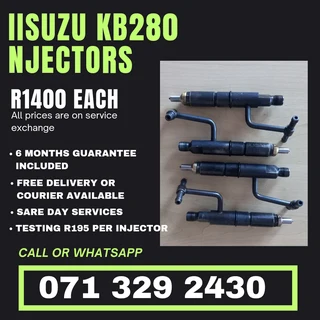 Isuzu Kb280 Injectors For Sale With Warranty