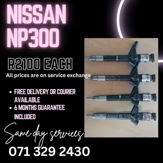 Nissan Np300 Injectors For Sale With Warranty