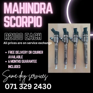Mahindra Scorpio Injectors For Sale With Warranty