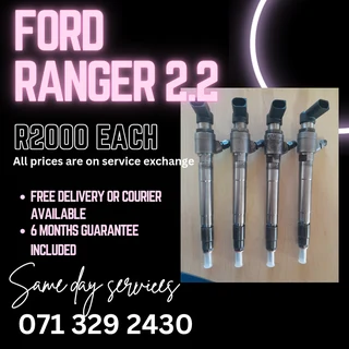 Ford Ranger 2.2 Injectors For Sale With Warranty