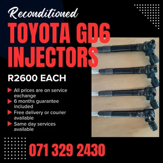 Toyota Gd6 Injectors For Sale With Warranty