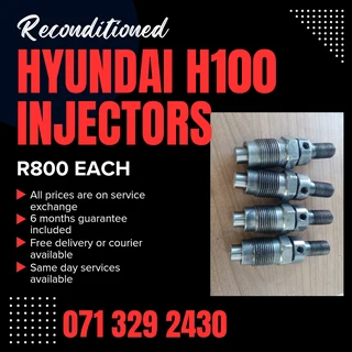 Hyundai H100 Injectors For Sale With Warranty