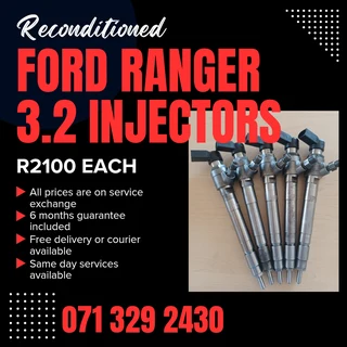 Ford Ranger 3.2 Injectors For Sale With Warranty