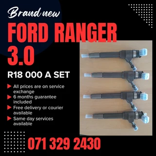 Brand New Ford Ranger 3.0 Injectors For Sale With Warranty