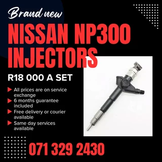 Brand New Nissan Np300 Injectors For Sale With Warranty
