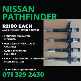 Nissan Pathfinder Injectors For Sale With Warranty