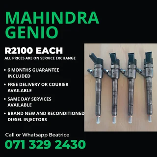 Mahindra Genio Injectors For Sale With Warranty