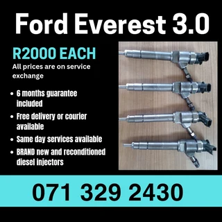 Ford Everest 3.0 Injectors For Sale With Warranty