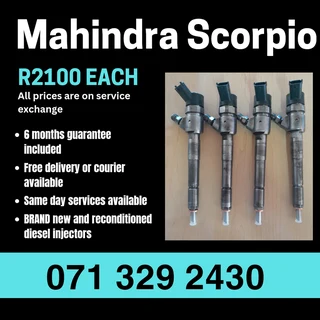 Mahindra Scorpio Injectors For Sale With Warranty