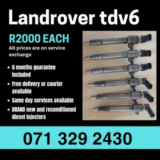 Landrover Discovery Tdv6 Injectors For Sale With Warranty