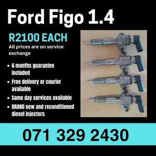 Ford Figo 1.4 Injectors For Sale With Warranty