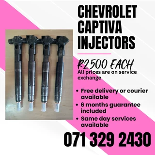 Chevrolet Captiva Injectors For Sale With Warranty