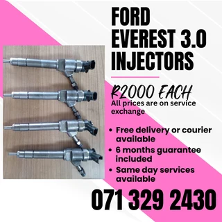 Ford Everest 3.0 Injectors For Sale With Warranty