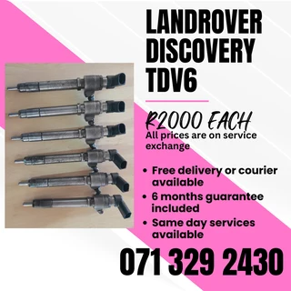 Landrover Discovery Tdv6 Injectors For Sale With Warranty