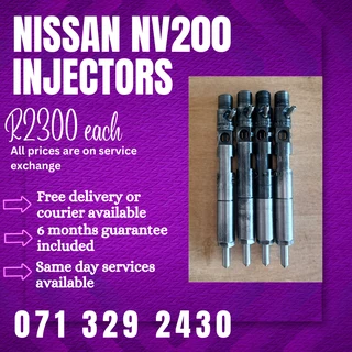 Nissan Nv200 Injectors For Sale With Warranty