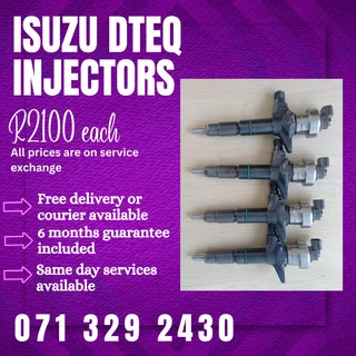 Isuzu Dteq Injectors For Sale With Warranty
