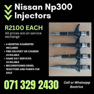 Nissan Np300 Injectors For Sale With Warranty