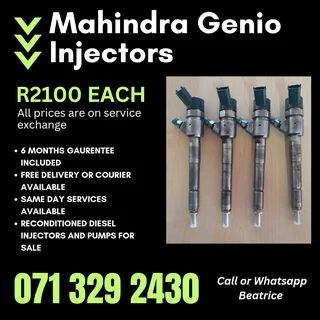 Mahindra Genio Injectors For Sale With Warranty