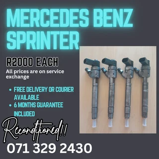 Mercedes Benz Sprinter Injectors For Sale With Warranty