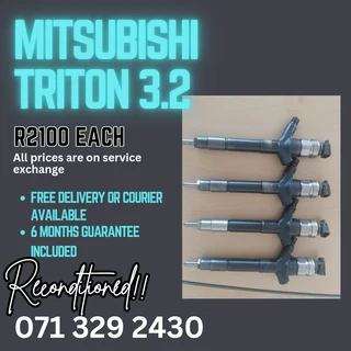 Mitshibishi Triton 3.2 Injectors For Sale With Warranty